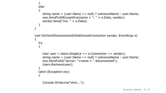 HTML : C# as Websocket server for HTML5 websocket connection смотреть онлайн
