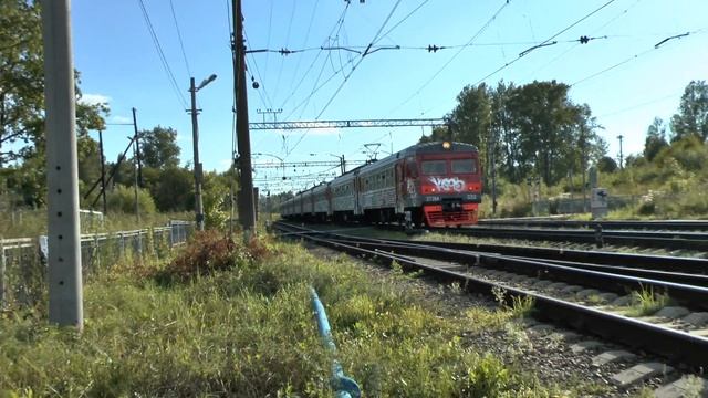 Электропоезд ЭТ2м-032 смотреть онлайн