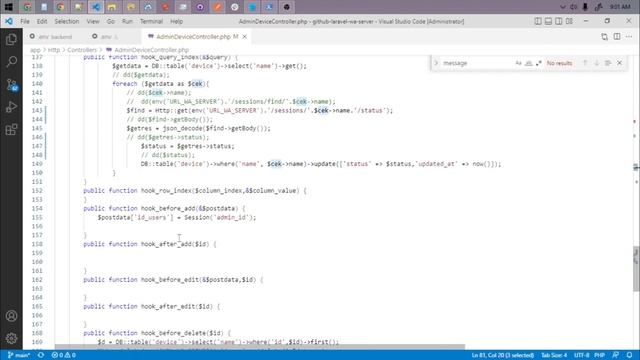 laravel whatsapp server baileys api versi 5 part 2 смотреть онлайн