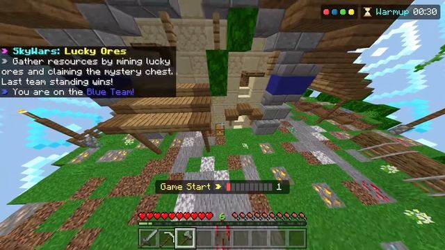 Minecraft Hive Random Trios SkyWars [No Commentary] (Ignore Java Thumbnail) смотреть онлайн