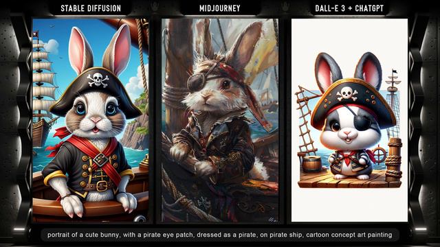 Stable Diffusion vs Midjourney vs DALL-E 3: Testing Limits in the AI Art Prompt Battle! смотреть онлайн