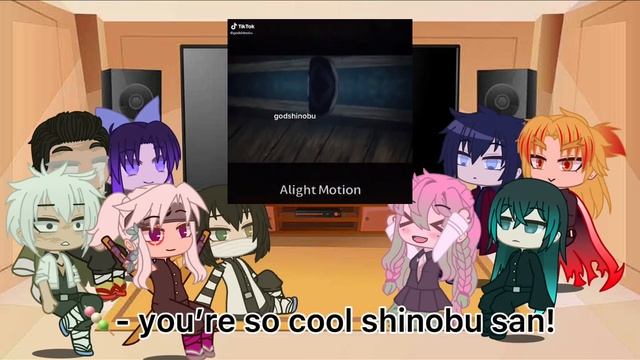 hashiras react to each other|| Giyuu & Shinobu || Part 1/?? || смотреть онлайн