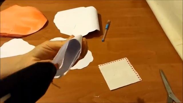 Объемная роза из листов А4 в школу на выставку / объемные цветы из бумаги для декора смотреть онлайн