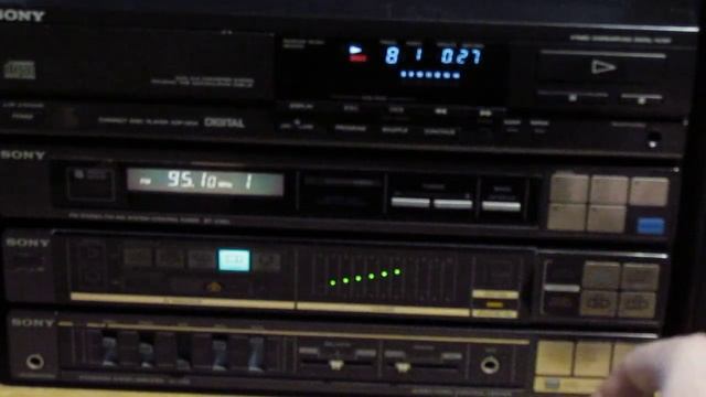 Усилитель Тюнер Sony TA-V33 + CD Sony CDP-M35  + Акустика MacAudio MAC -2.16 MW-1613