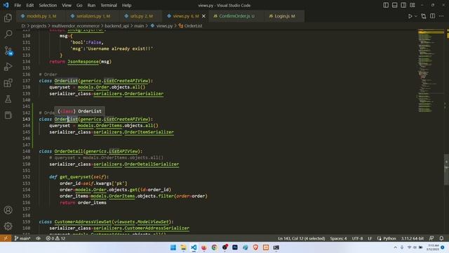 Confirm order with Login|React Context|Multivendor Ecommerce Website Django ReactJs|REST API #45 смотреть онлайн