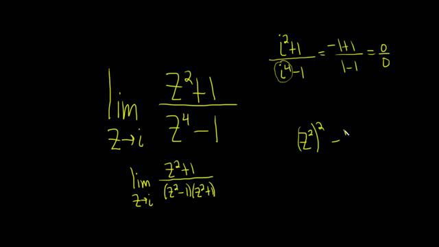 Find the Limit of (z^2 + 1)/(z^4 - 1) as z approaches i by Factoring the Denominator смотреть онлайн