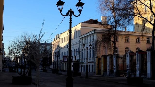Цикл «Добролюбовские места Нижнего Новгорода». Дома причта Никольской церкви. смотреть онлайн
