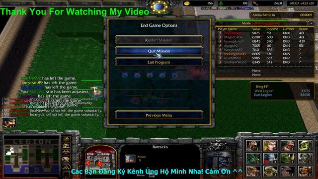 Warcraft III : Legion TD Mega 4.53 OZ3 x 20 (Fix Gold) #291 смотреть онлайн