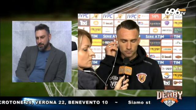 Benevento 1-2 Cagliari, il commento di Gaetano Letizia смотреть онлайн