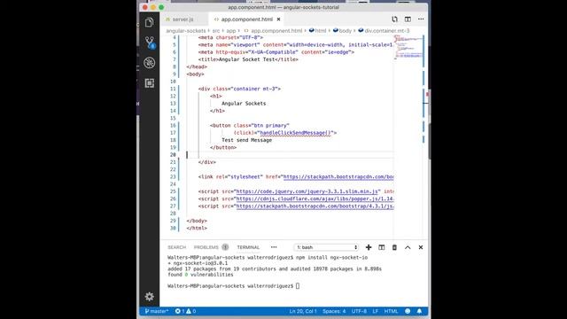 Angular Sockets over SSL on your server - Part 7 смотреть онлайн