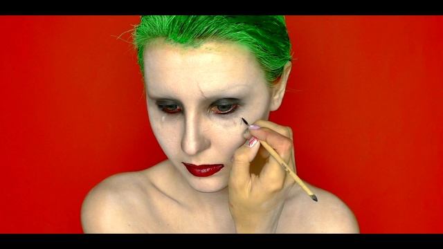 Joker SUICIDE SQUAD ♤ (make up tutorial) DC Comics смотреть онлайн