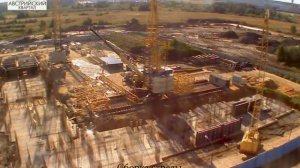 Монтаж башенного крана КБ-515