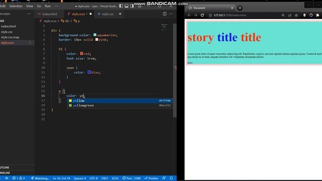 SASS: Nesting смотреть онлайн