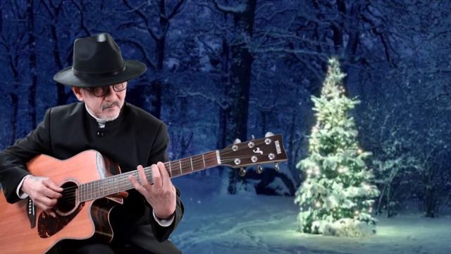 Silent Night. Guitar fingerstyle. (Open D tuning) смотреть онлайн