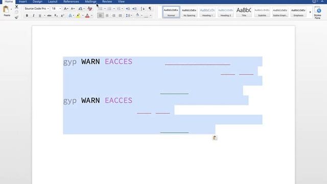 error EACCES смотреть онлайн
