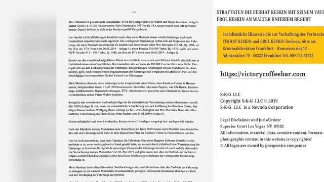 Http://keskin.xyz - FERHAT KESKIN 3 STRAFANZEIGEN - RECHTSSTAAT GELAEHMT?