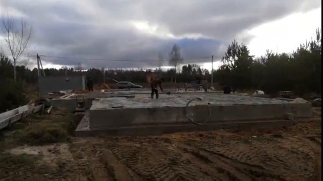 Устройство чернового пола по грунту