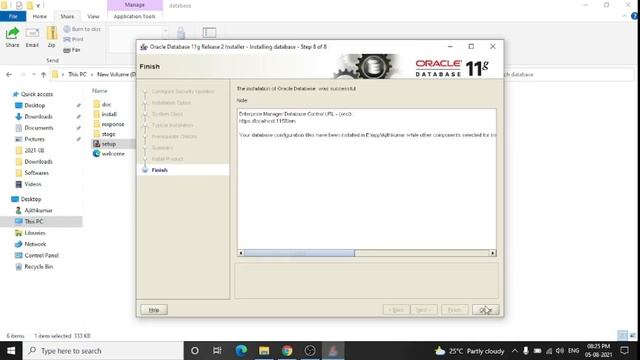 How to Install Oracle 11g on Windows 10 | Tamil | ajithera смотреть онлайн