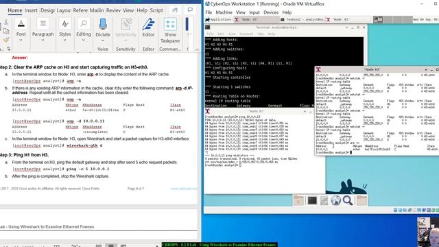 CBROPS - 8.2.8 Lab - Using Wireshark to Examine Ethernet Frames смотреть онлайн