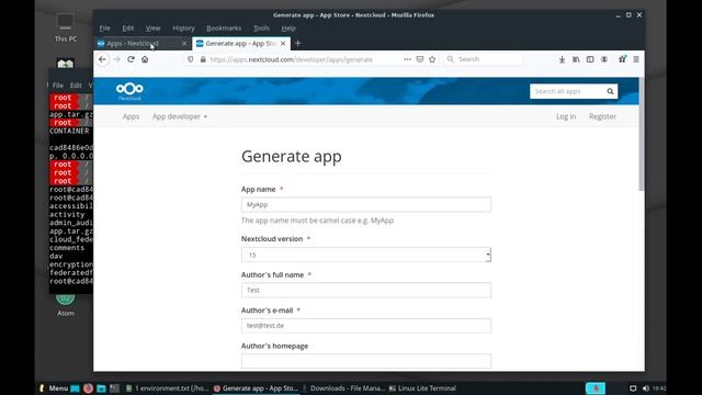 Nextcloud App Entwicklung #2 - App Skeleton смотреть онлайн