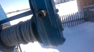 САМОДЕЛЬНАЯ Лебедка из тормозной трещетки
