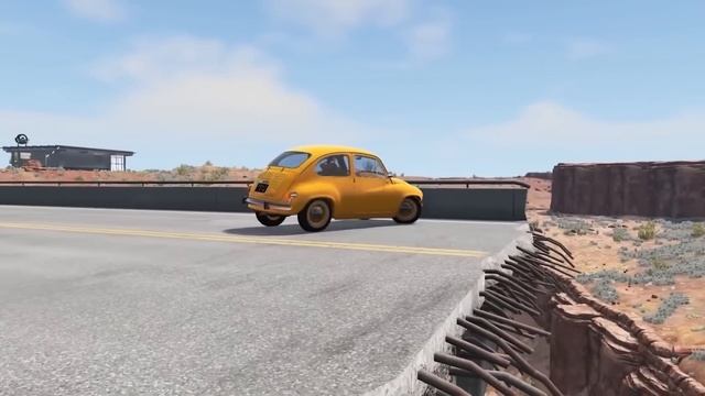 Cars vs Broken Bridges #2 ▶️ BeamNG Drive смотреть онлайн