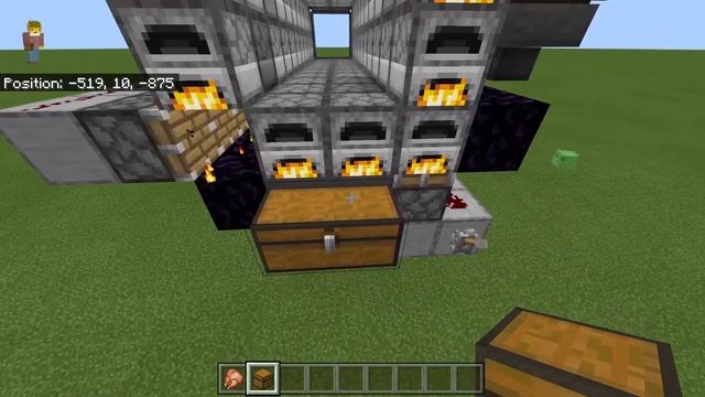 99 Furnace Super Smelter Piston Tape (Minecraft Bedrock) смотреть онлайн