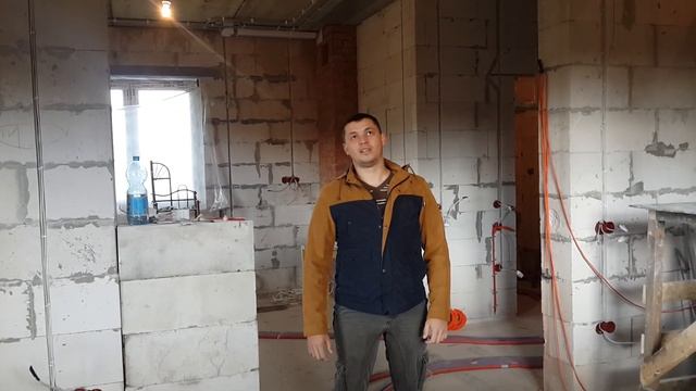 Электромонтаж, загородный дом. Черновые электромонтажные работы. смотреть онлайн