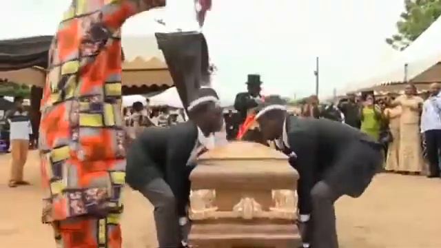 негры несут гроб. смотреть онлайн