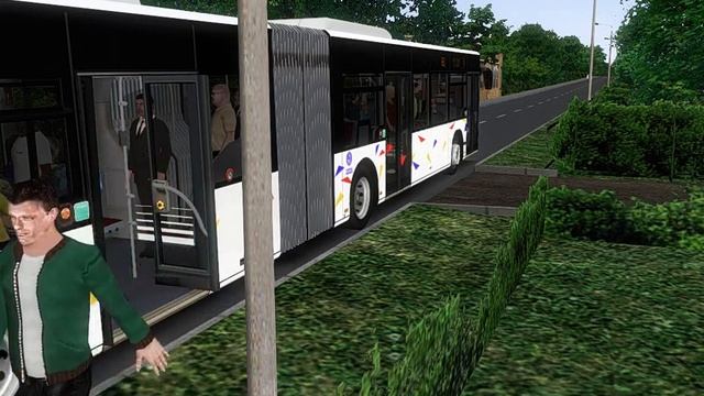 OMSI2 GR ?Mercedes Benz Citaro Facelift G 18m?OASTH Leasing ?Fikcyjny Szczecin Linie 865 смотреть онлайн