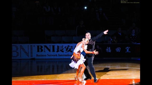 Riccardo & Yulia - 2017 WDC Asian Dance Tour Taipei Open Latin Champion смотреть онлайн