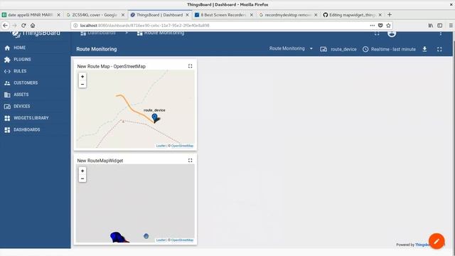 Example Route Widget смотреть онлайн