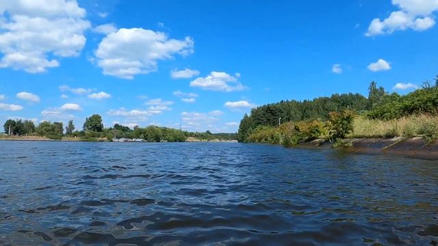 Воскресная прогулка на пакрафте по Пироговскому водохранилищу смотреть онлайн