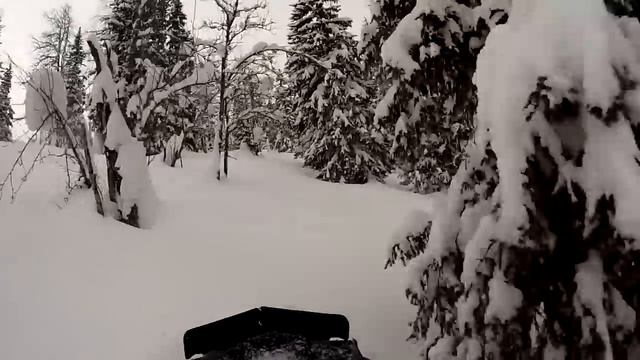 Тест снегохода Polaris 800 PRO RMK 155 2,6 AXYS на Кваркуше Часть IV смотреть онлайн