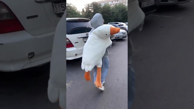 МЯГКАЯ ИГРУШКА ГУСЬ ОБНИМУСЬ 190 СМ смотреть онлайн