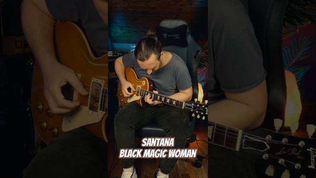 Santana - Black Magic Woman 🎸❤️ #santana #chitarra #lespaul #gibson смотреть онлайн