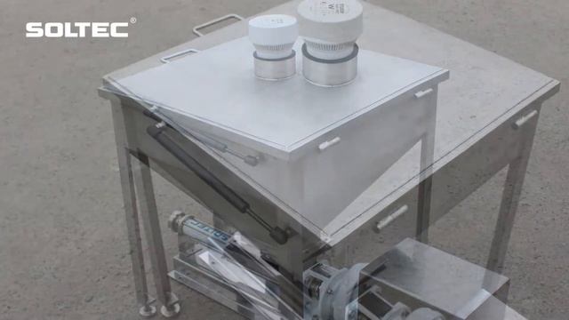 Горизонтальный винтовой насос с бункером для перекачивания лечебной грязи смотреть онлайн