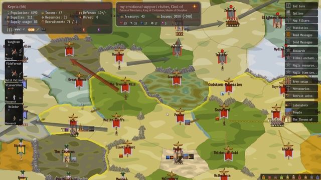 Dominions 5 | LA Ragha, Turn 16-18 | Mu Plays смотреть онлайн