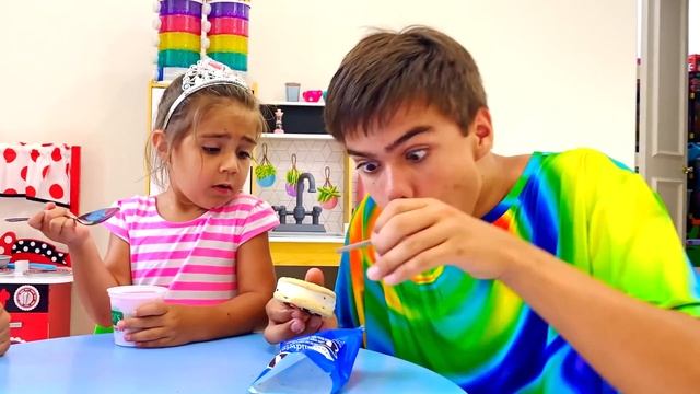 Популярная коллекция анекдотов для малышей от Насти и Артема смотреть онлайн