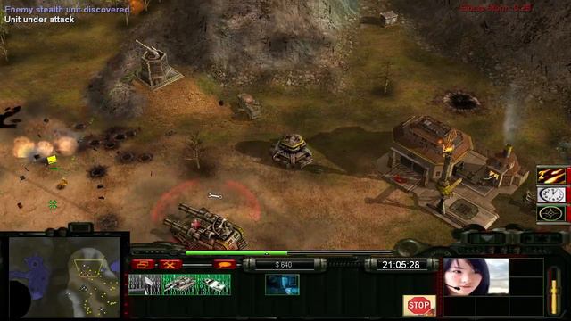 C&C Generals Contra X | Flame General VS. Full GLA Generals Challenge Hard 6-10