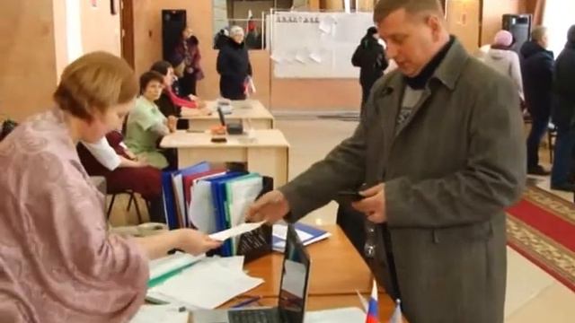 Как прошел день выборов президента РФ в Березовском смотреть онлайн