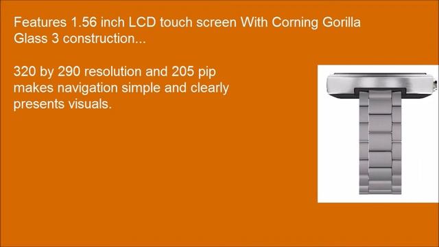 Motorola Mobility Moto 360 Androidwear Smartwatch and Activity Tracker For Android Devices 4 3 or H смотреть онлайн