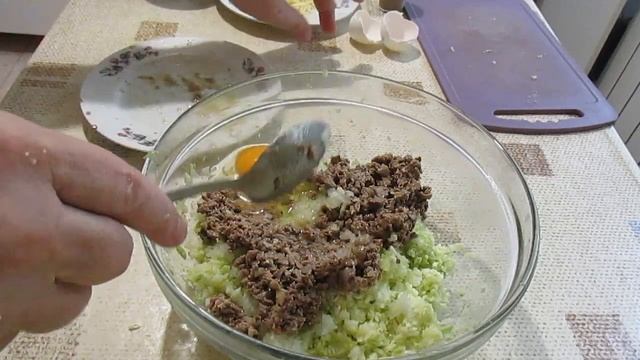 ВКУСНЯТИНА ИЗ КАБАЧКОВ С МЯСОМ. Рецепт великолепных котлет удивит вас смотреть онлайн