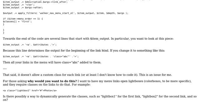 Wordpress: Add Class to Specific Link in Custom Menu (7 Solutions!!) смотреть онлайн