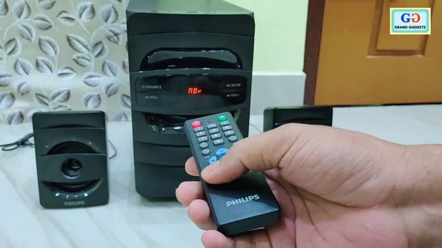 Philips MMS2625B/94 Bluetooth 2.1 channel Home Theatre system working & review (Hindi) смотреть онлайн