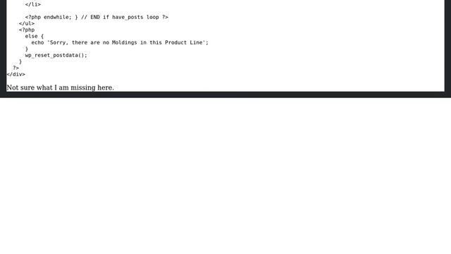 Wordpress: Else: Show Message Outside of Product Loop смотреть онлайн