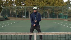 Большой теннис. Игра слета для начинающих.