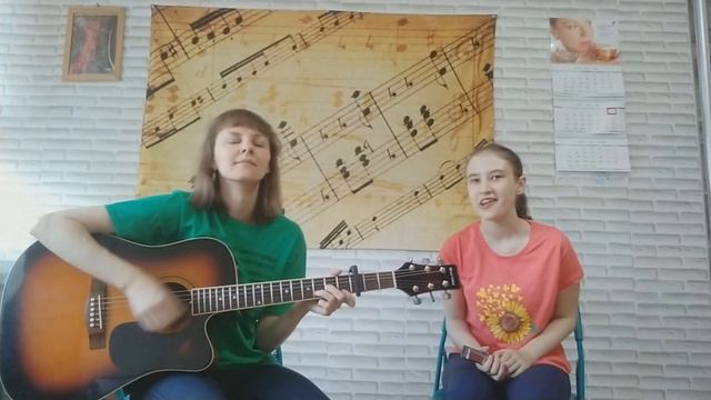 Выше неба (cover by Leselka&Alinka) смотреть онлайн