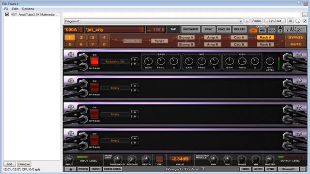 AmpliTube Jet City JCA100H - Metal Tone смотреть онлайн