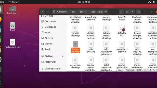 How to Add or Create Desktop shortcut for Ubuntu 20 04 installed Applications смотреть онлайн
